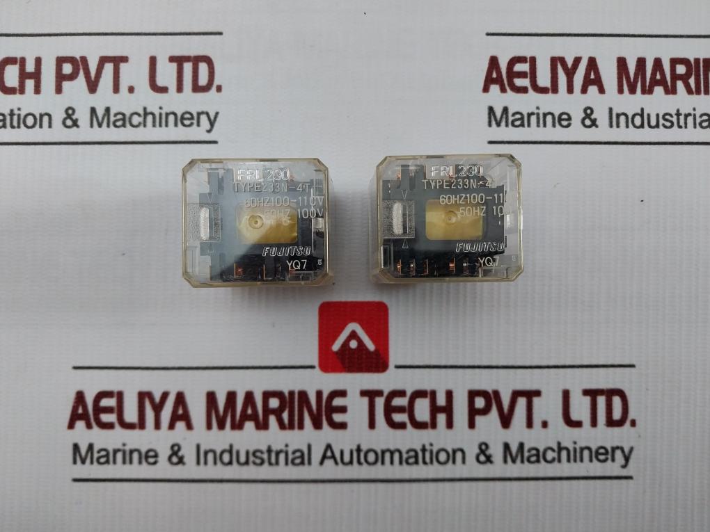 Fujitsu Auxiliary Power Relay 50/60 Hz 100–110 Vac Frl230 N580-2333-N014