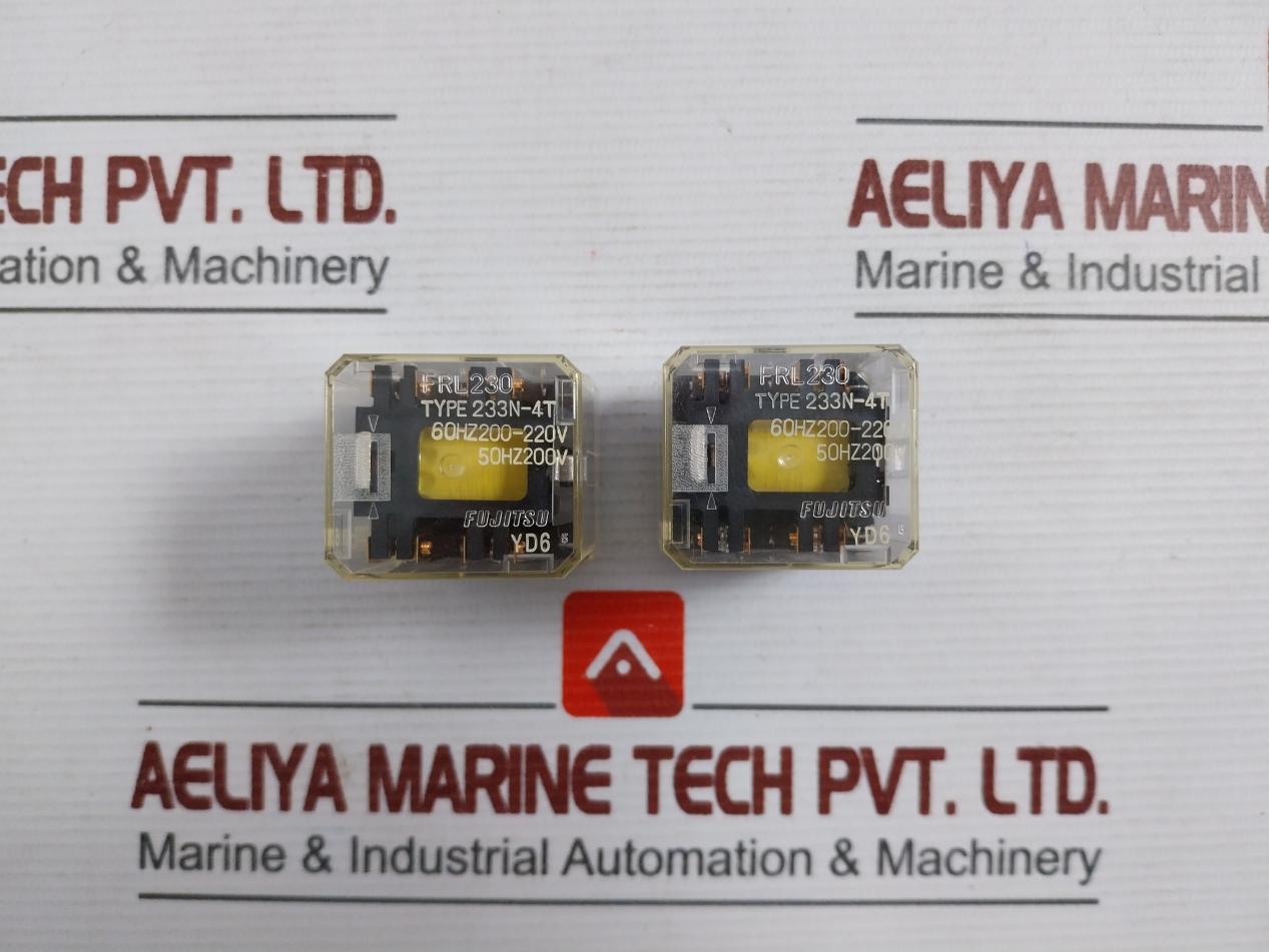 Fujitsu Frl230 Auxiliary Relay Type 233N-4T