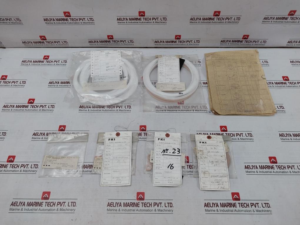 Fukui Seisakusho 34 Safety &amp; Relief Valve M Gasket (Inlet Piece) Kit 90S1483