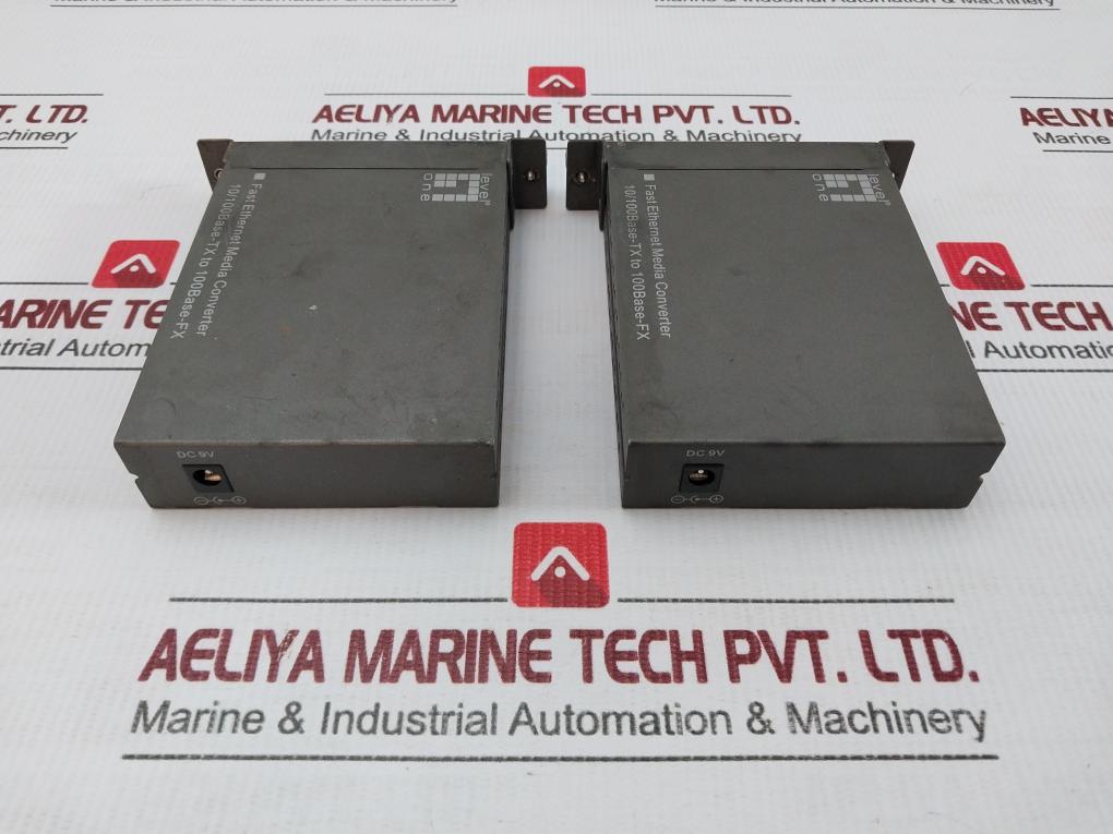 Fvt-4001 Procon Media Converter Input-Dc 9v, 0.7a By Levelone