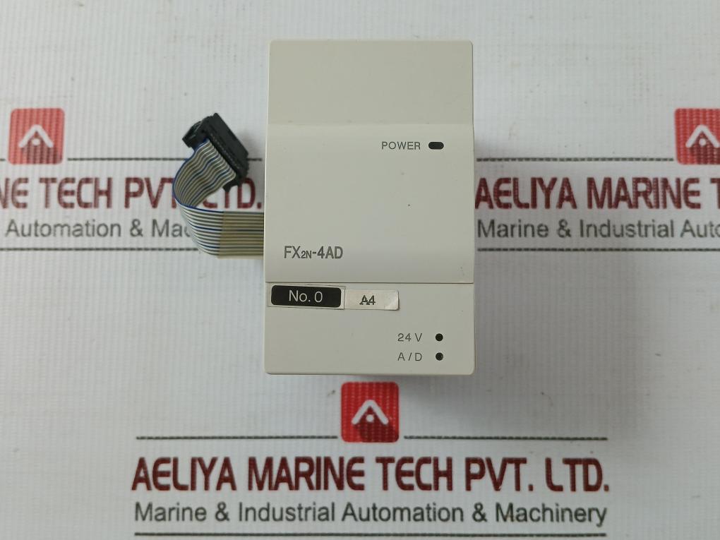 Fx2n-4ad Programmable Controller 24vdc Brand Mitsubishi