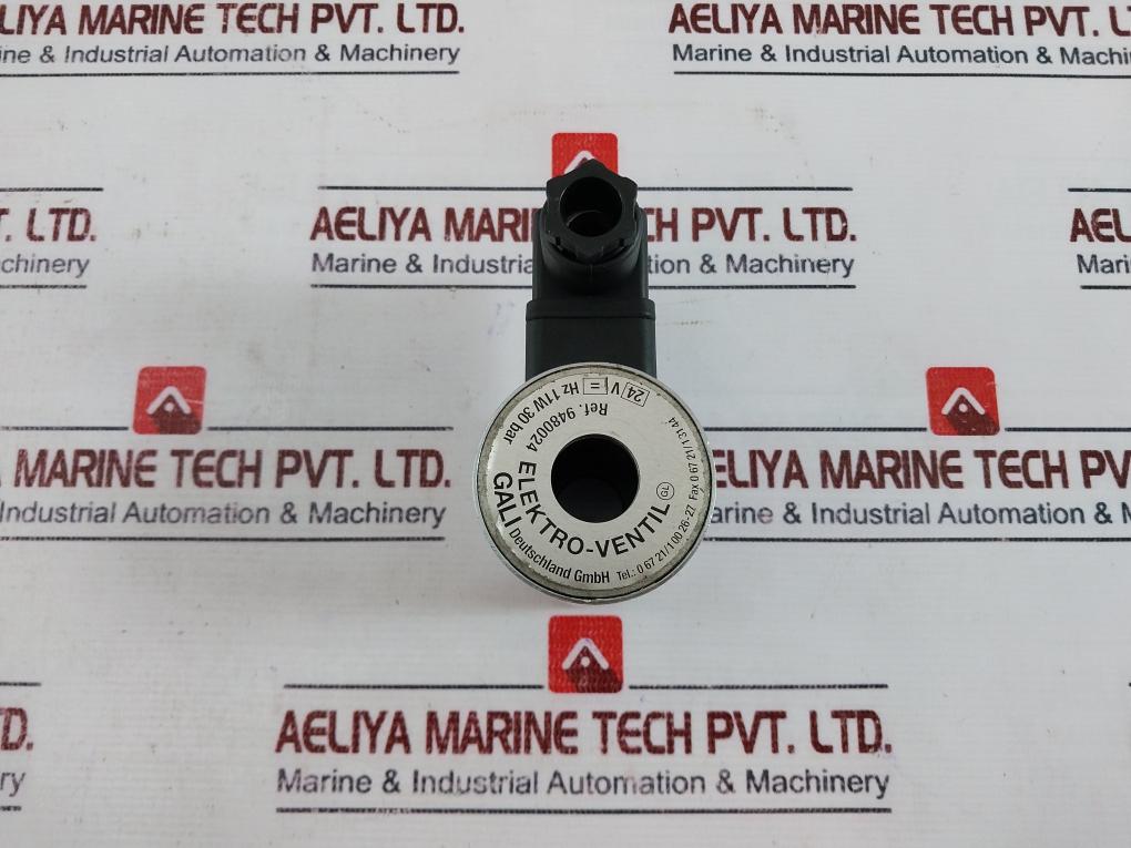 Gali 9480024 Engine Start Solenoid Valve 24Vdc 11W 30 Bar