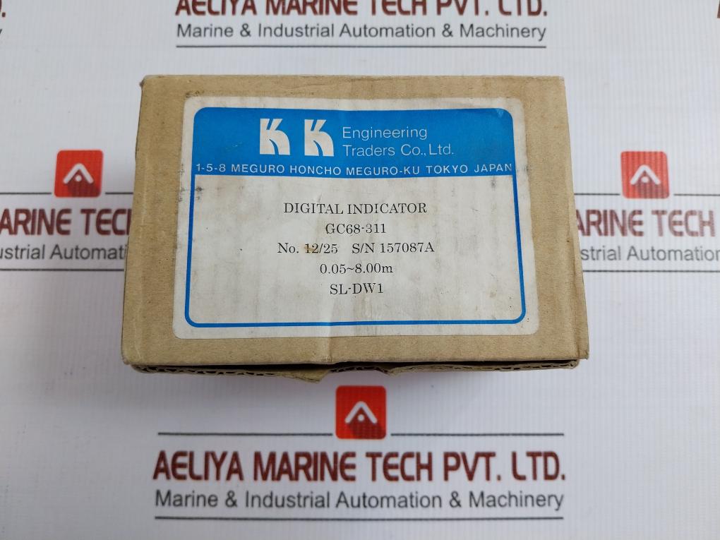 Gc68 Digital Indicator -100 To 100kpa Brand In Nagano Keiki