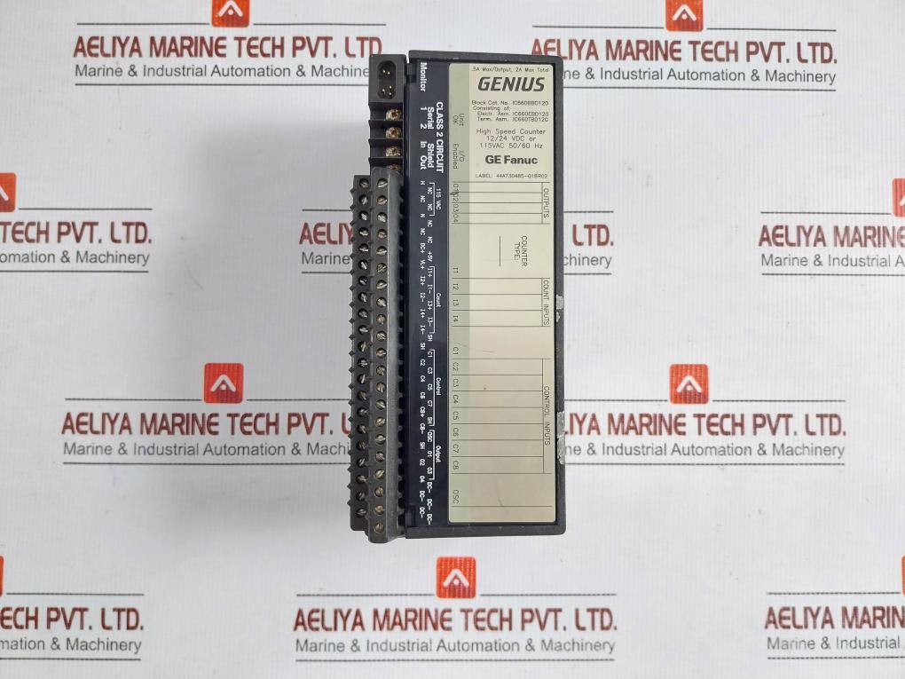 Ge-Fanuc-Genius-High-Speed-Counter-Module-50-60hz-115-Vac-Ic660bbd120-1