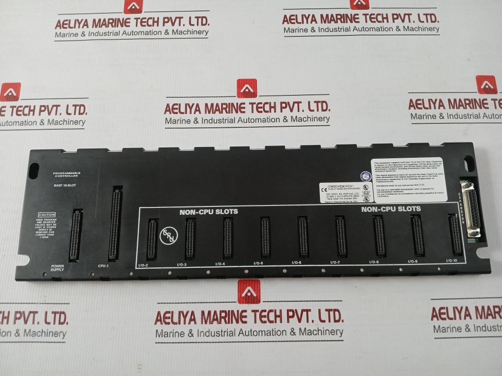 Programmable Controller 60°C By Ge Fanuc Ic693Chs391Kca1