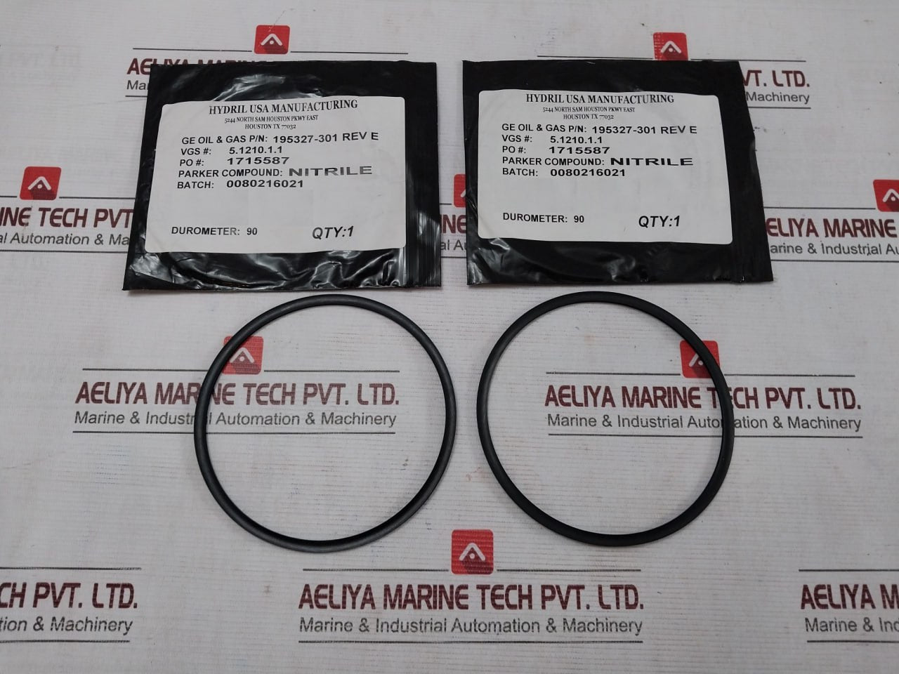 Ge 195327-301 O-ring Seal Rev: E 30071326