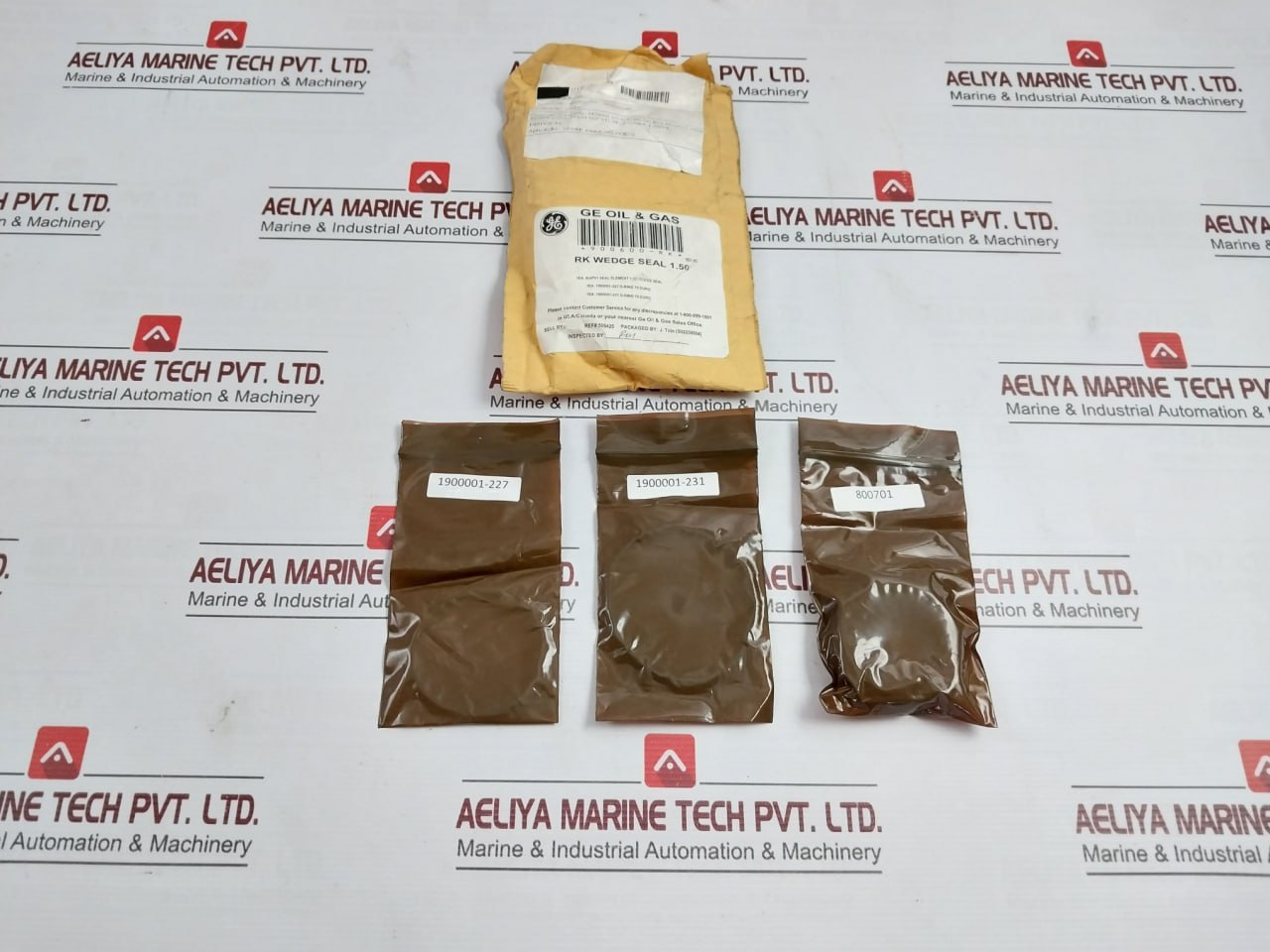 Ge 900600-rk Repair Application Bop 1.50 Wedge Seal Element Kit Rev.Nc