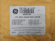 Ge Aa443-sk Shear Seal Valve Kit O-ring 70 Duro Rev H 37-504512