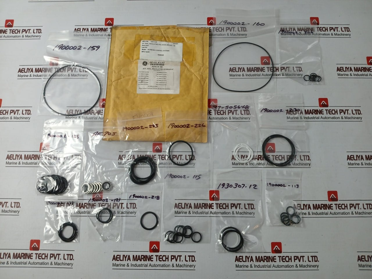 Ge Ad614-sk Hydraulic Regulator Repair Seal Kit 5K-3K 84-p96 Mux Control System