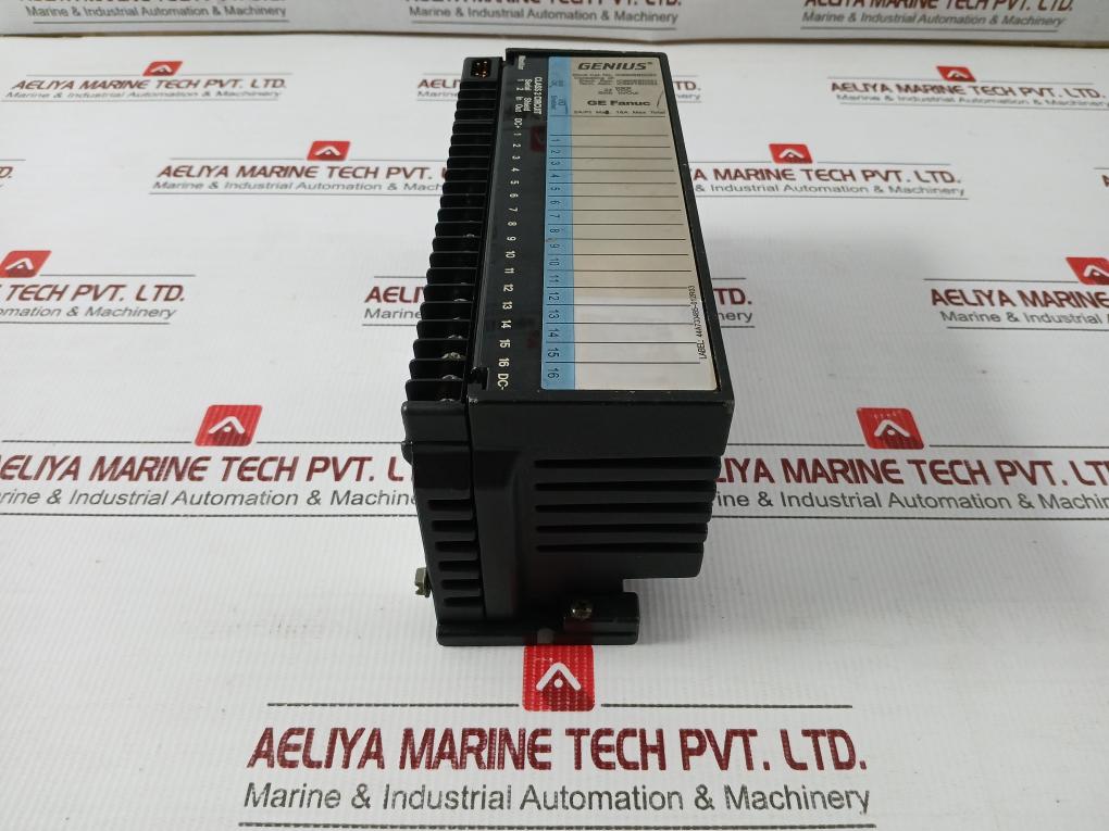 Ge Fanuc 16-Circuit Discrete Dc Source I/O Block Module 24vdc Ic660bbd023