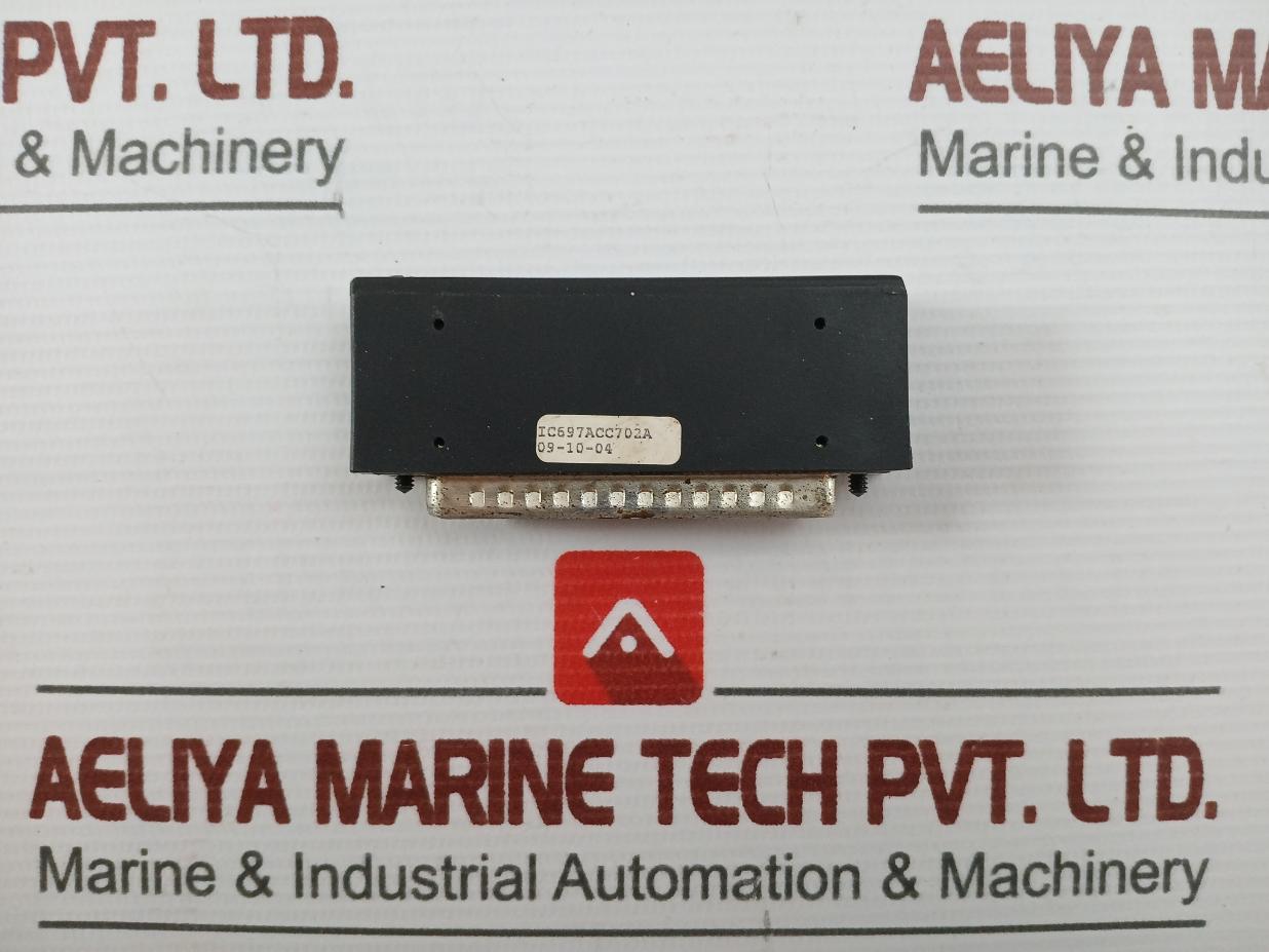 Ge Fanuc D-Subminiature Connector Ic697acc702a