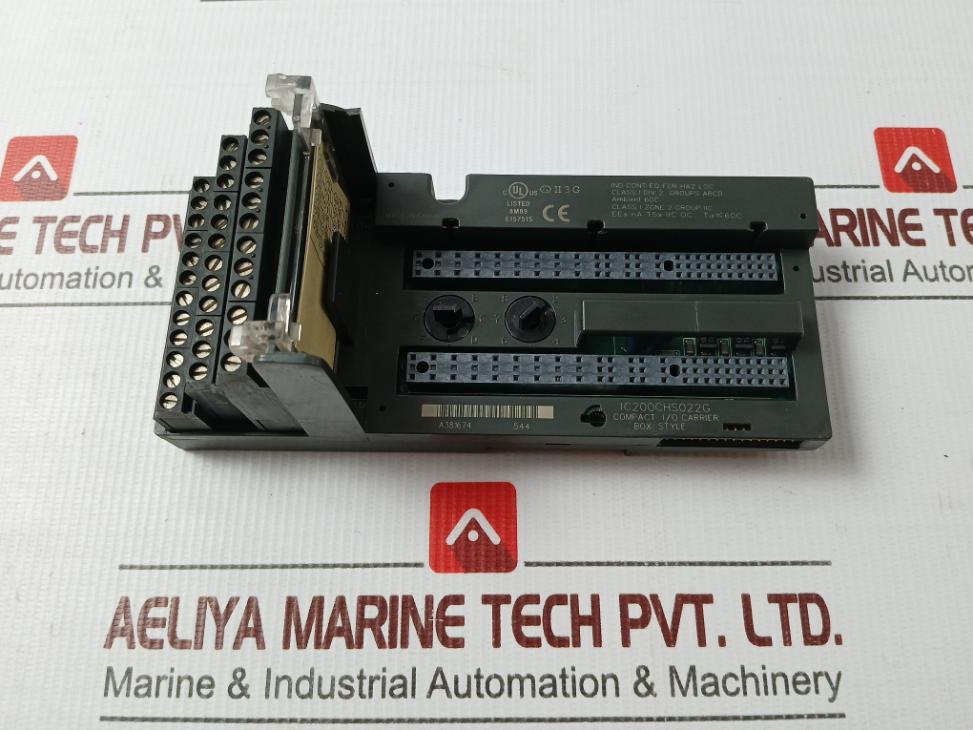 Ge Fanuc Ic200Chs022G Compact I/O Carrier Box Style E157515