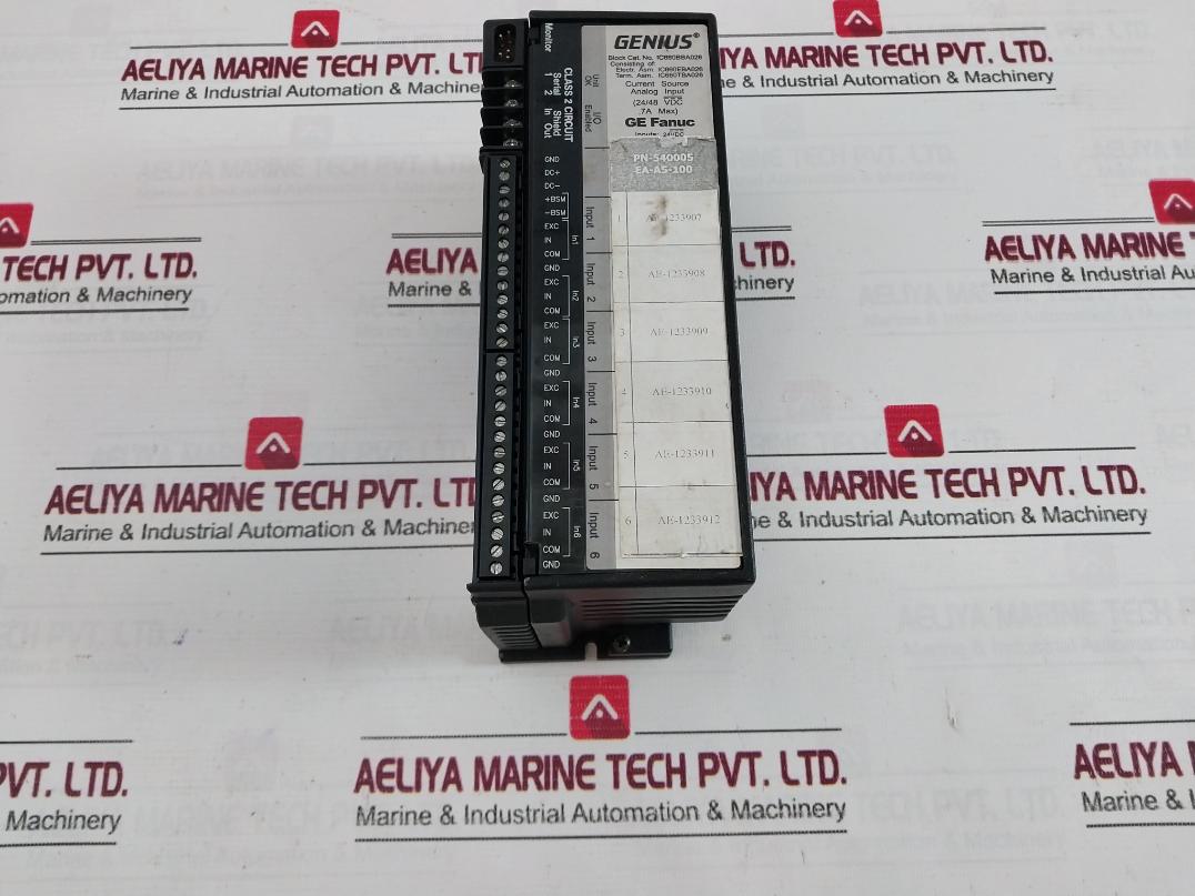 Ge Fanuc Ic660Bba026 Analog Input Block Module 24/48Vdc Pn-540005 Ea-a5-100