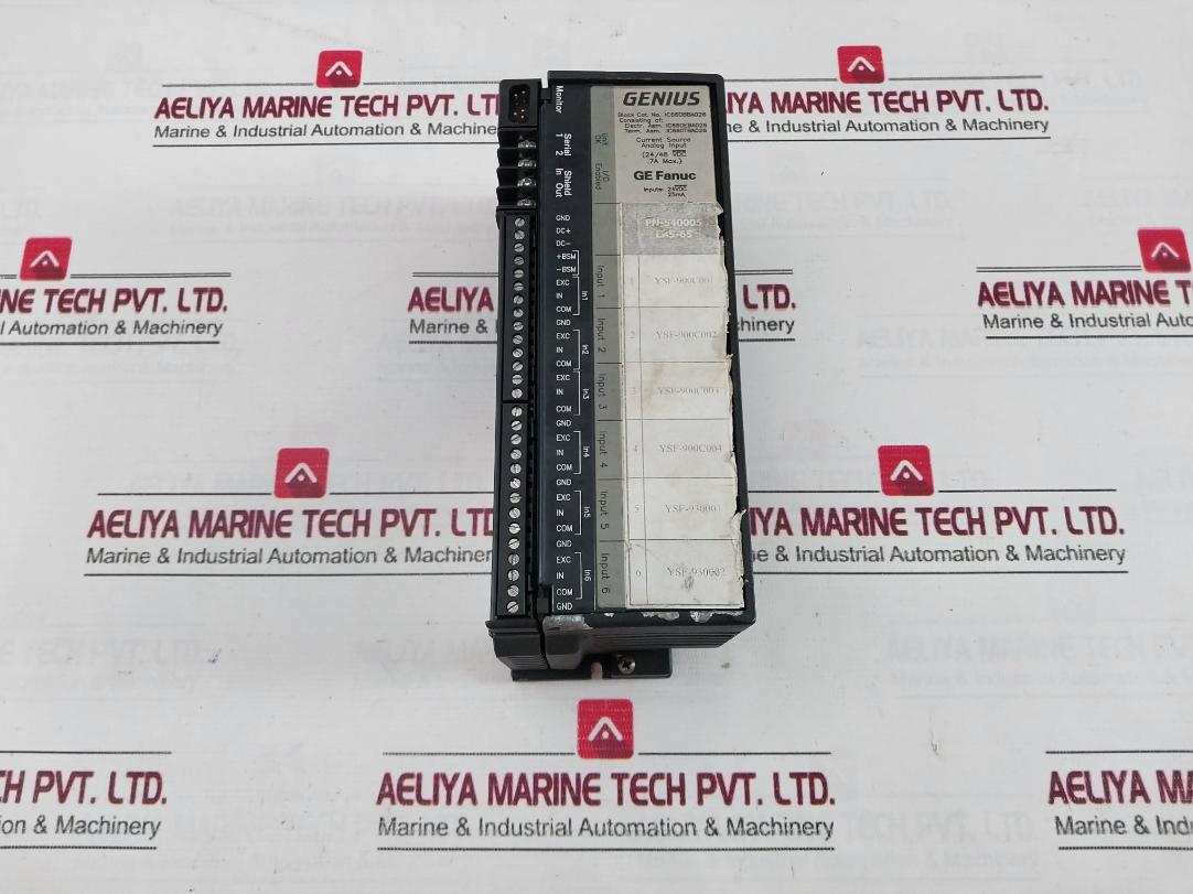 Ge Fanuc Ic660Bba026 Genius Analog Input Block Module 24Vdc 25Ma Ea-a5-90 60C