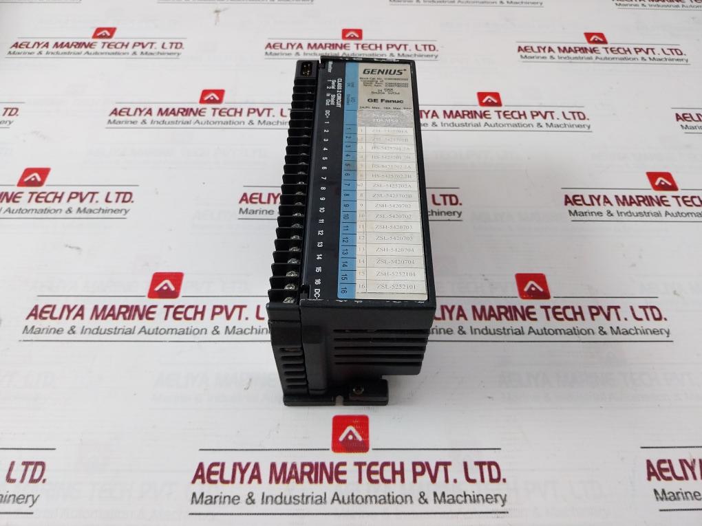Ge Fanuc Ic660Bbd022 Genius Plc I/O Terminal Source Block Module 24Vdc