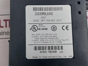 Ge Fanuc Ic693Mdl645E Input Module 24Vdc 60C