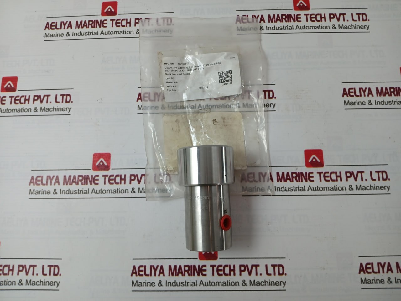 Ge Hlr 7950A Hydraulic Interface Valve 1931804-01