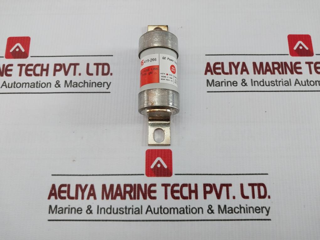 Ge Power Controls 80ka 660vac High Rupture Capacity Fuse Link Tcp100m 160a