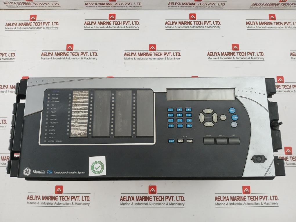 Ge Transformer Management Relay System T60uj3hkhf8nh6dm8lp67u67wxx Multilin T60
