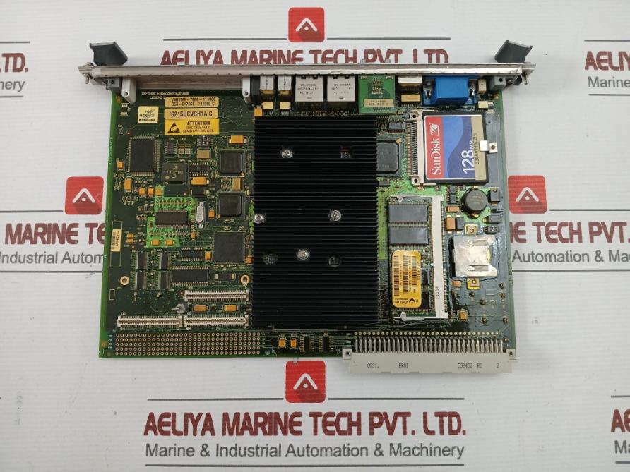 Ge Vme Controller Board Vmivme-7666-111000 Is215ucvgh1a C
