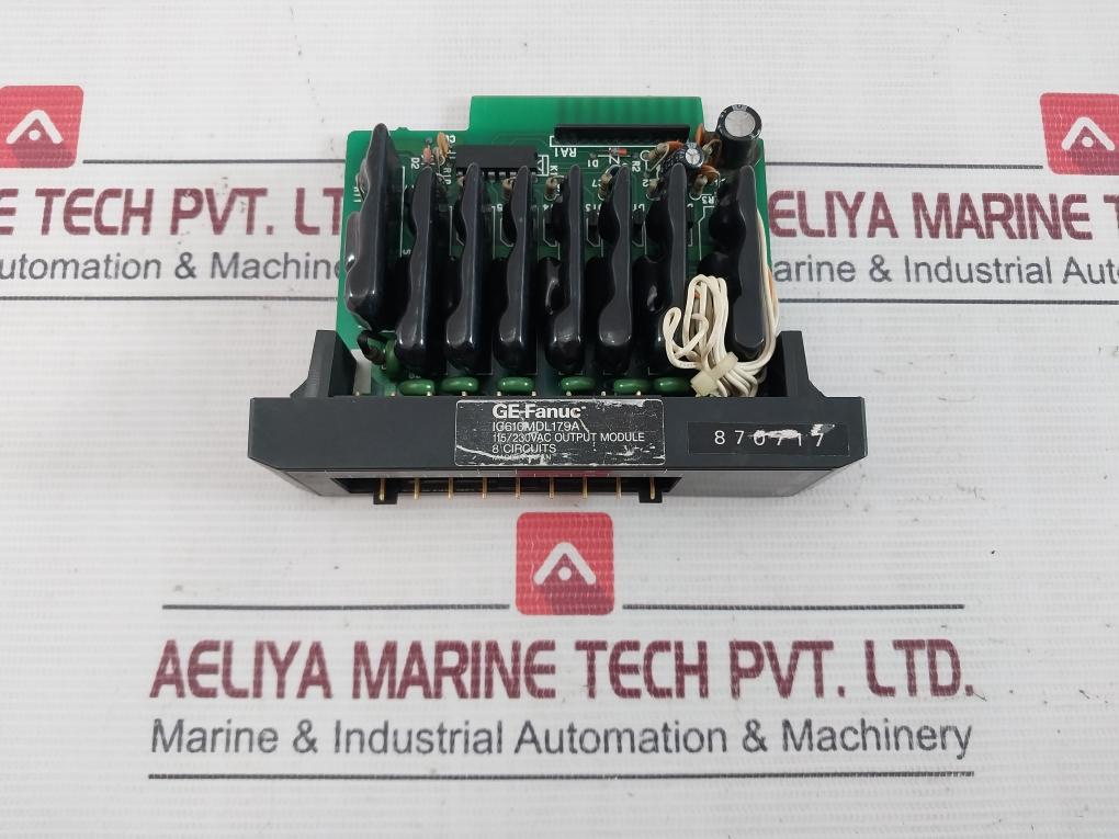 Ge Fanuc Ic610Mdl179A 8 Circuits Output Module 115Vac