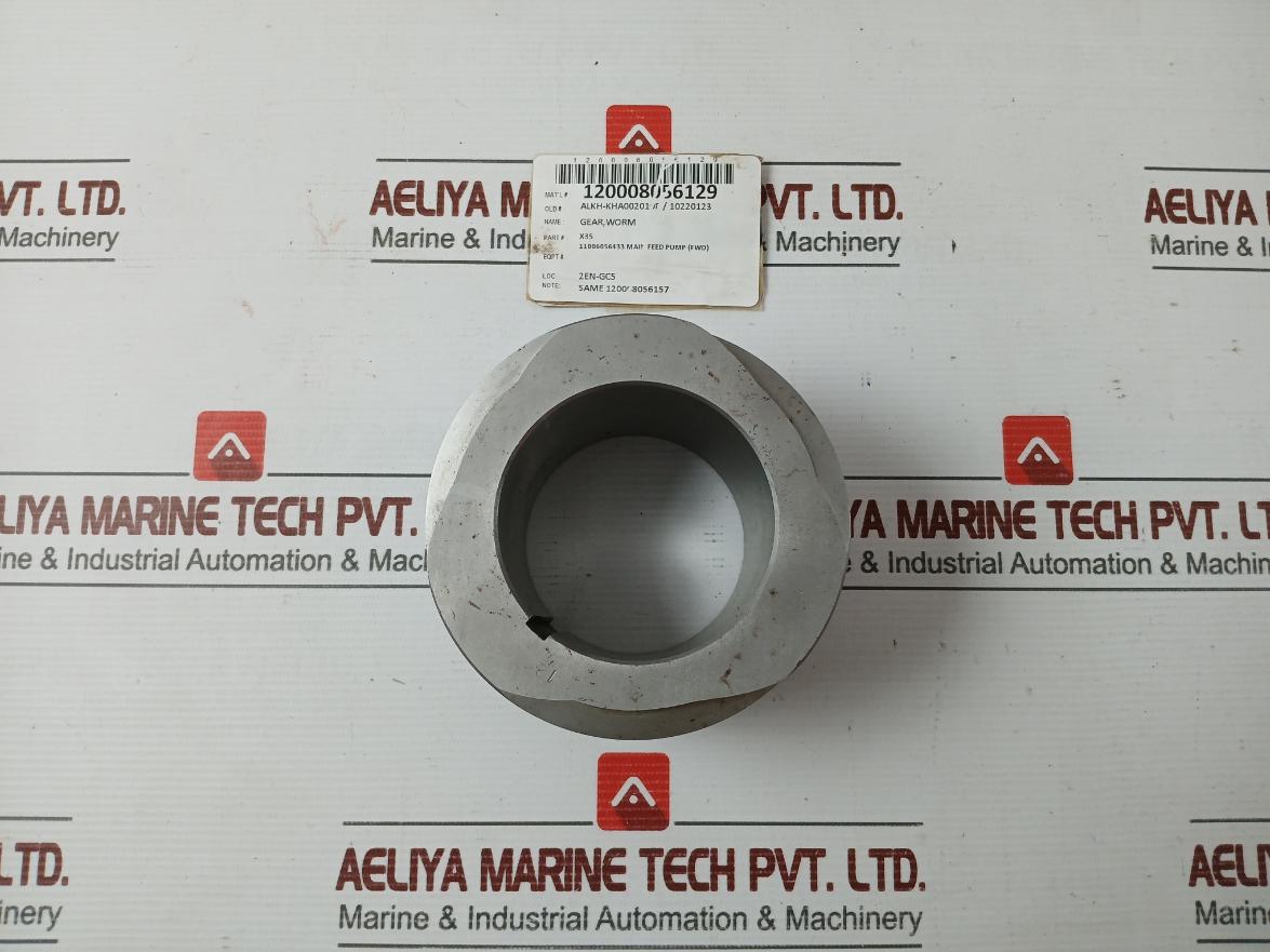 Gear Multi-Groove V-Belt Pulley Worm X35 In 2.29 Kg - New