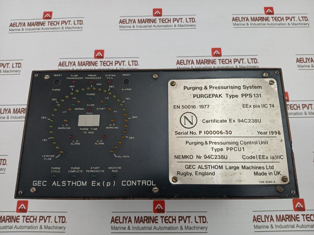 Gec Alsthom Purgepak Pps 131