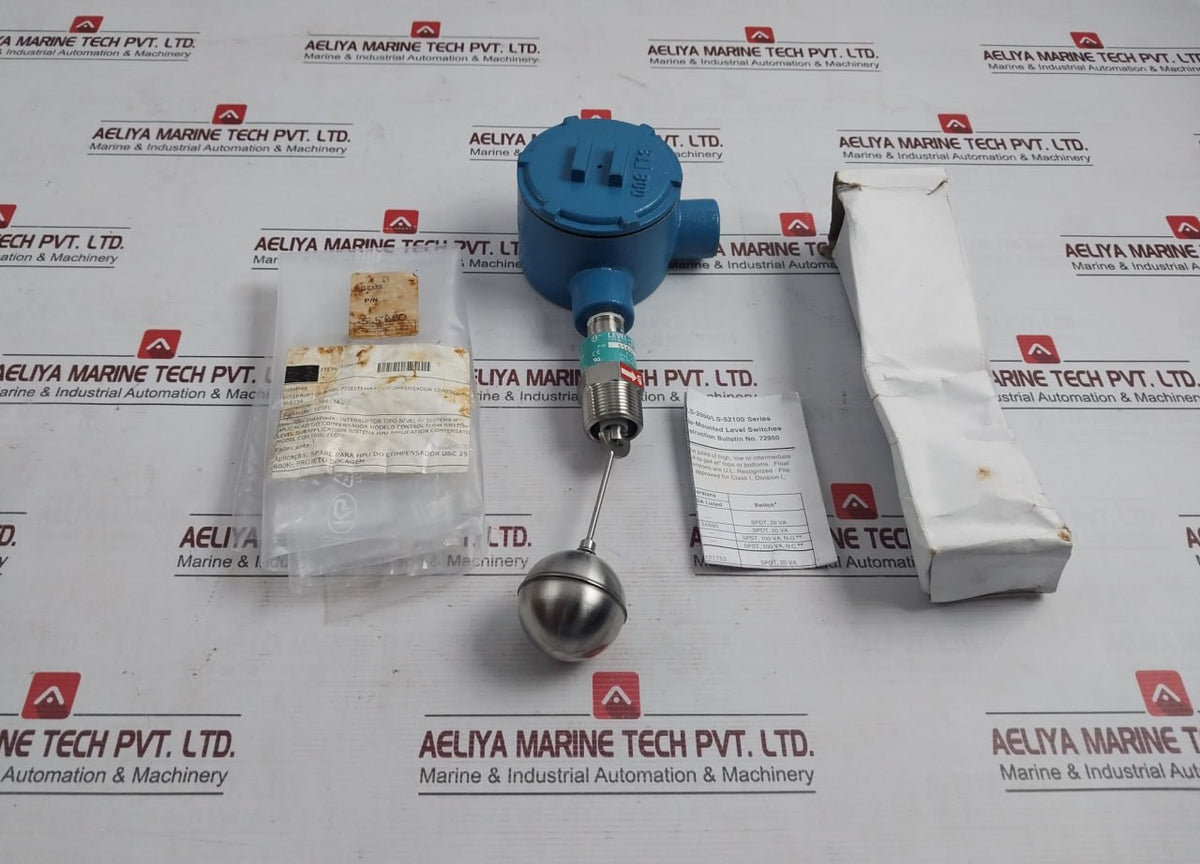 Gems Ls-2050 W/Ep Side-mounted Level Switch 6205Kpa Rev.B 316Ss 180°F ...
