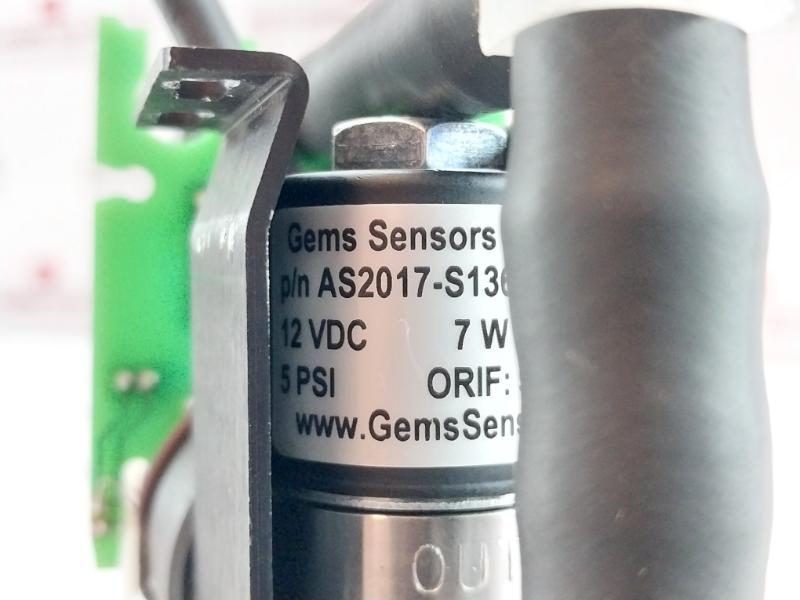 Gems Sensors & Controls Automated Fluid Sampling / Isolation Valve As2017-S136