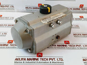 Gemu Sc100-6 A F05F07-n-d-17 Swivel Drive Pneumatic Operated Valve, Dn80, 8 Bar