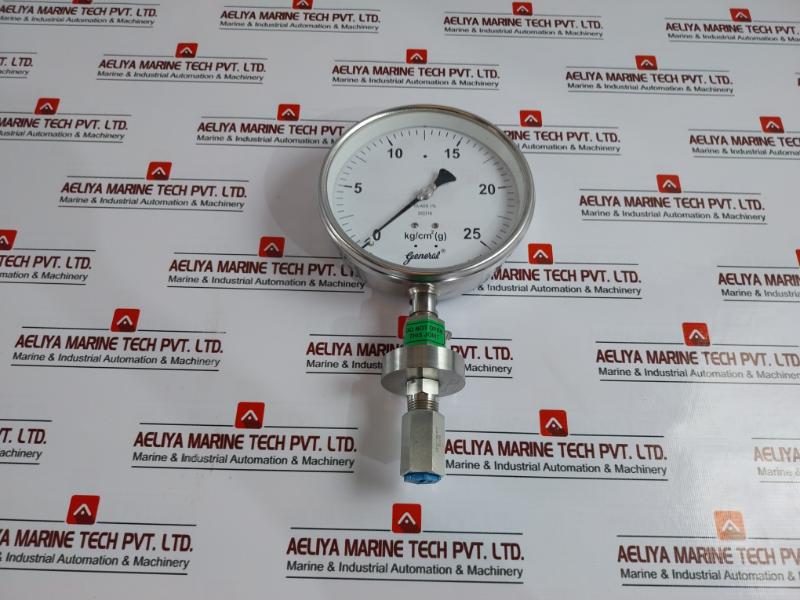 General Bspg-v-u Pressure Gauge Mfdapg25100 0-25 Kg/Cm2 (G) 