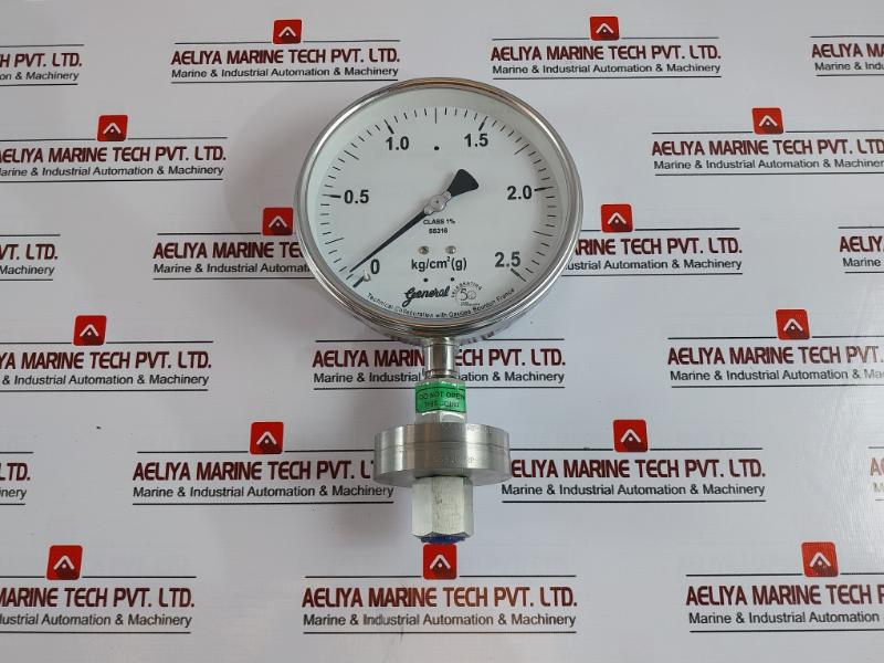General Bspg-v-u Pressure Gauge Mfdbp804071 0-2.5 Kg/Cm2 (G) 