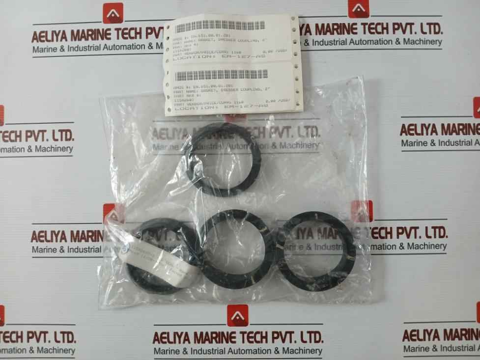 GENERAL ELECTRIC 115X2607-1 D Seal Dresser Coupling Gasket 2 INCH (Pack of 4)