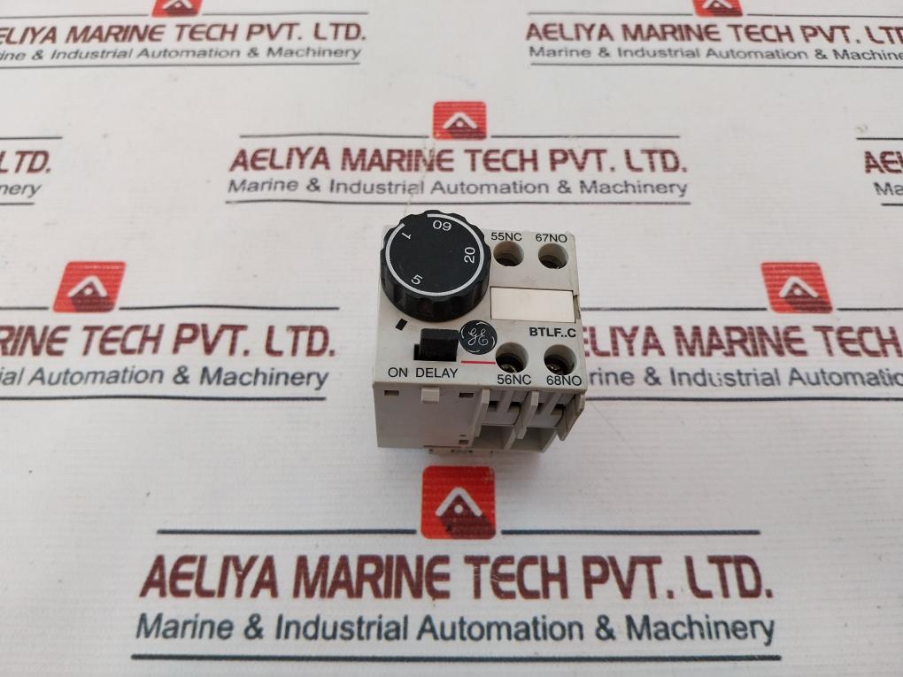General Electric Btlf60C Pneumatic Timer Block 1-60S