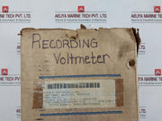 General Electric Cf1Vbk2-31N Recording Voltmeter 8Cf1Vbk2 0–140 / 280 Vac