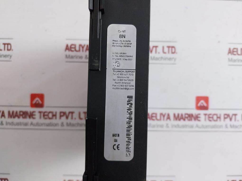 General Electric Ct/Vt Module 50/60hz Multilin Ur 8nh