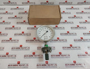 General Mfdapg23432 Bspg-v-u Ss316 + Ptfe Bourdon Gauge