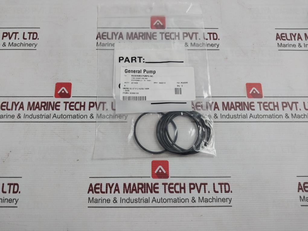 General Pump 90389100 O-ring Kit Spare For Hptu Bop Triplex Pump 70 Duro