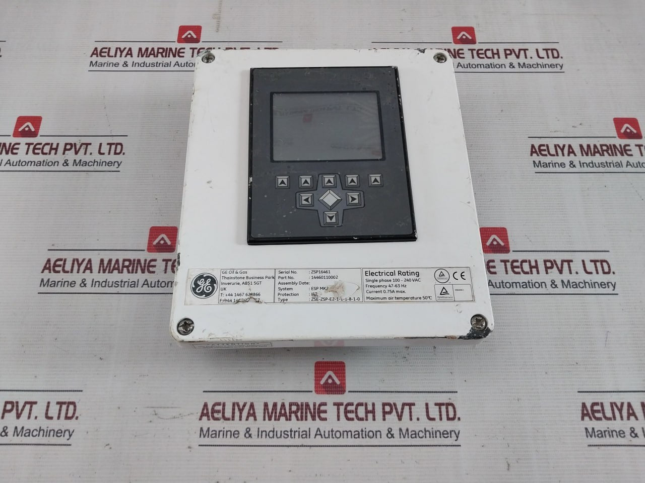 General Electric Zse-zsp-e2-1-1-1-8-1-0 Oil & Gas Zenith E-series Gauge 94V