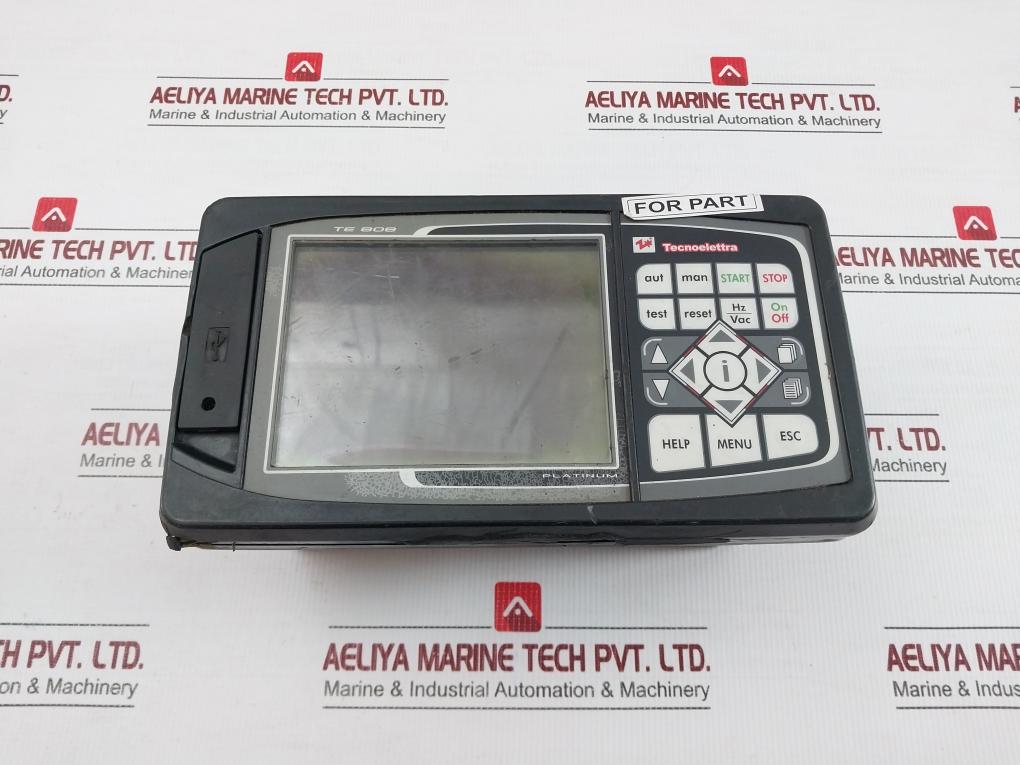 Generator Controller 6a, 250 Vac Te 808 Platinum By Tecno Elettra