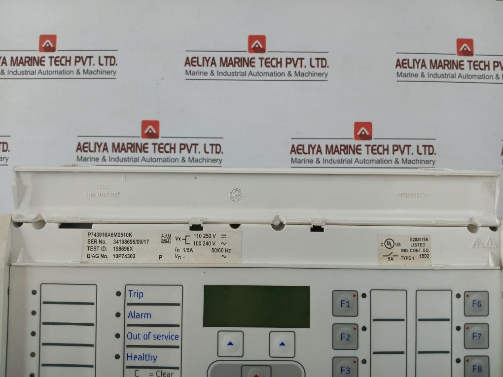 Generator Protection Numerical Relay 1/5a 50/60hz By Alstom P743916a6m0510k