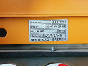 Gestra Vr 11-s Turbidity And Oil Detector Receiver 220V, Ip40
