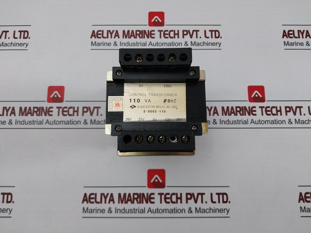 Gi Goo Electric S-0002-110 50Hz Control Transformer