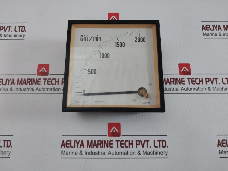 Giri/Min Frer 0 To 2000 Rpm Meter