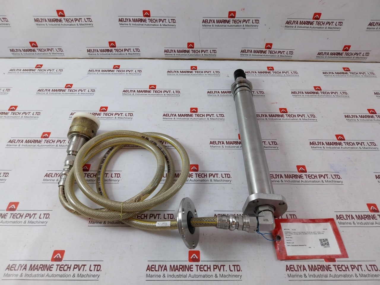 Globaltech Subsea Gta238-7 Electrical Cable Assembly 4P-6P Receptacle Conn. 7 Ft