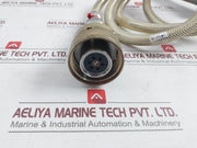 Globaltech Subsea Gta238-7 Mux Electrical Cable Assembly 4P-6P Recept Conn 7 Ft