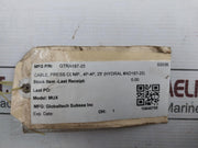 Globaltech Subsea Gtra187-25 Mux Pbof Pressure Comp Cable Assembly 25Ft Rev 4