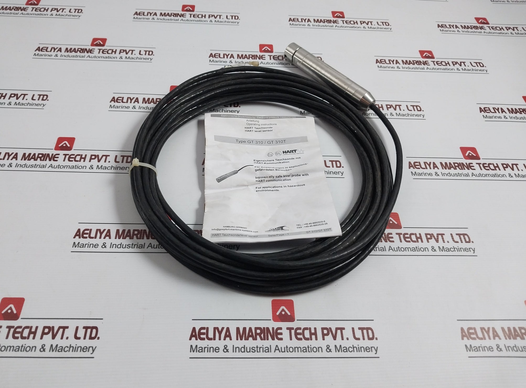 Gms Gt310-eh05-1010-160 Hart Level Sensor 12-30vdc 10m 85102007-n