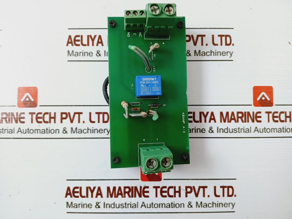 Goodsky Rw-sh-148D Relay 40 Amp A-3 10A/24Vdc 12A/120Vac