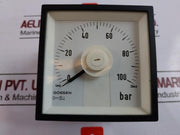 Gossen Analog Panel Meter 0-100 Bar 4-20Ma 600V Cat III